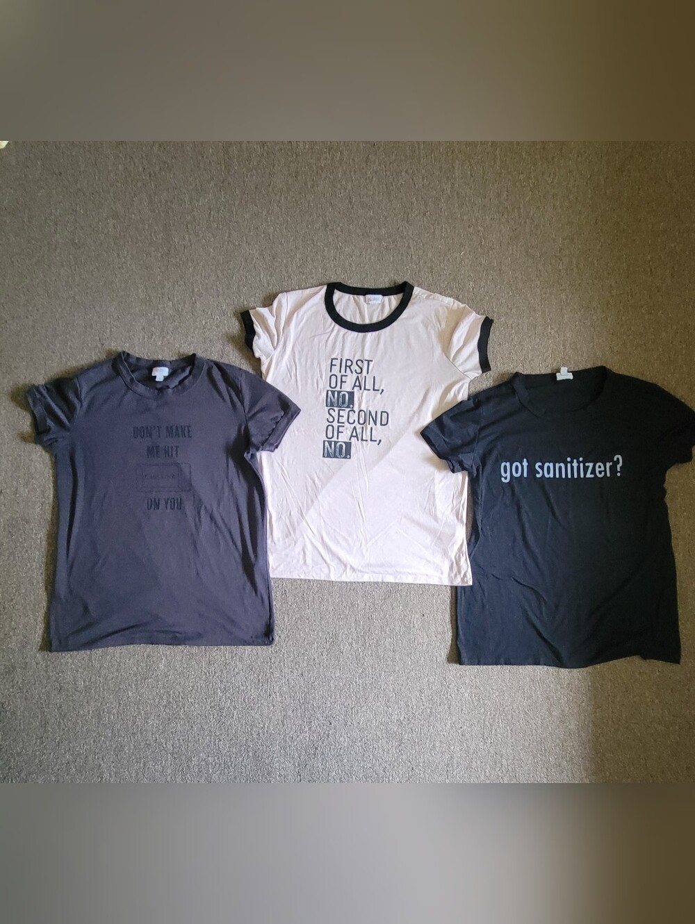 Women's Bundle of 3 Lularoe Size L T-shirts